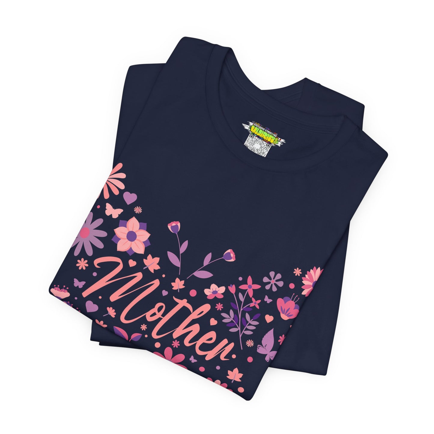 Butterfly Mother T-Shirt, Unisex Tee for Mom, Floral Gift, Birthday Present, Mother's Day Apparel, Cute Butterfly Design