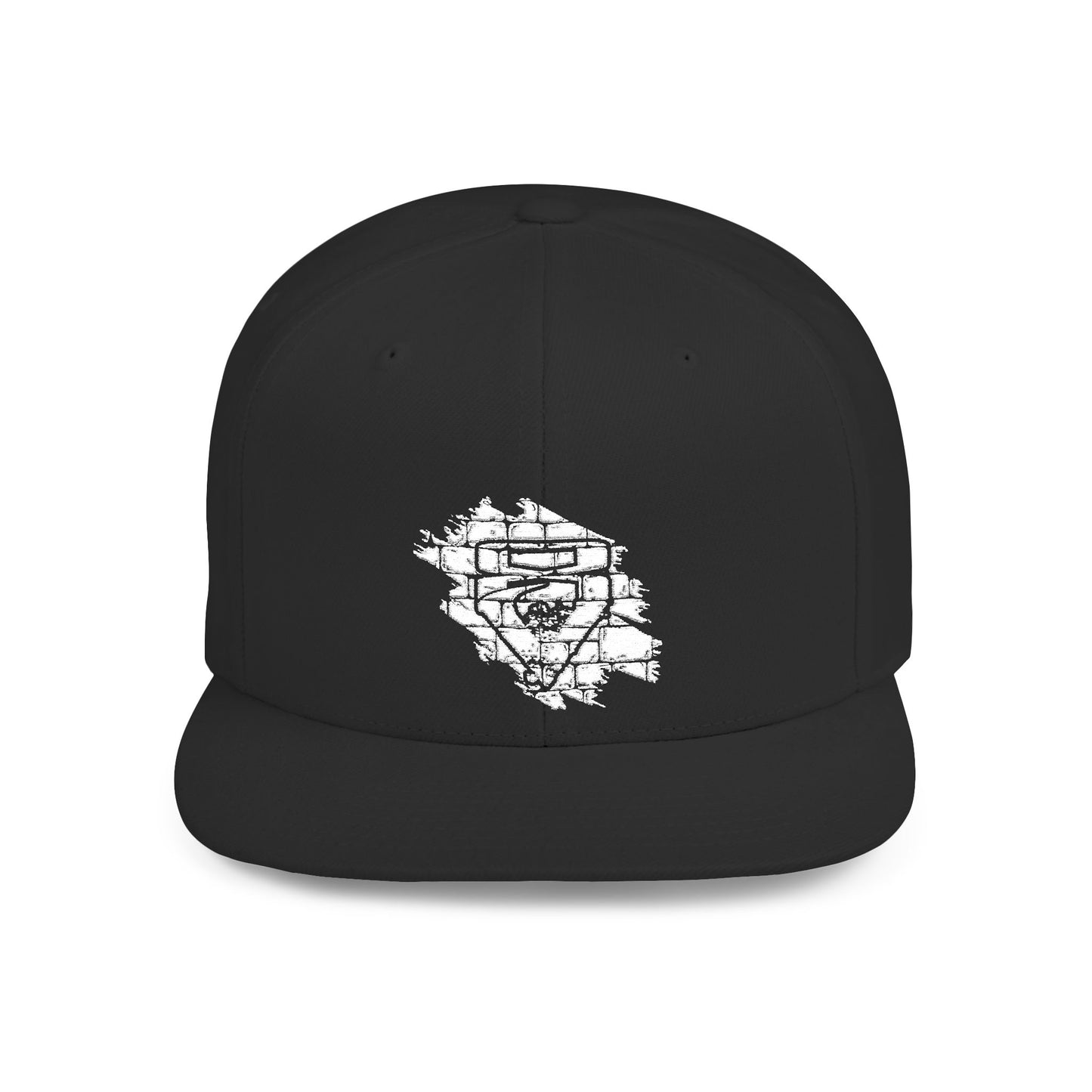 V Flat Bill Snapback Cap