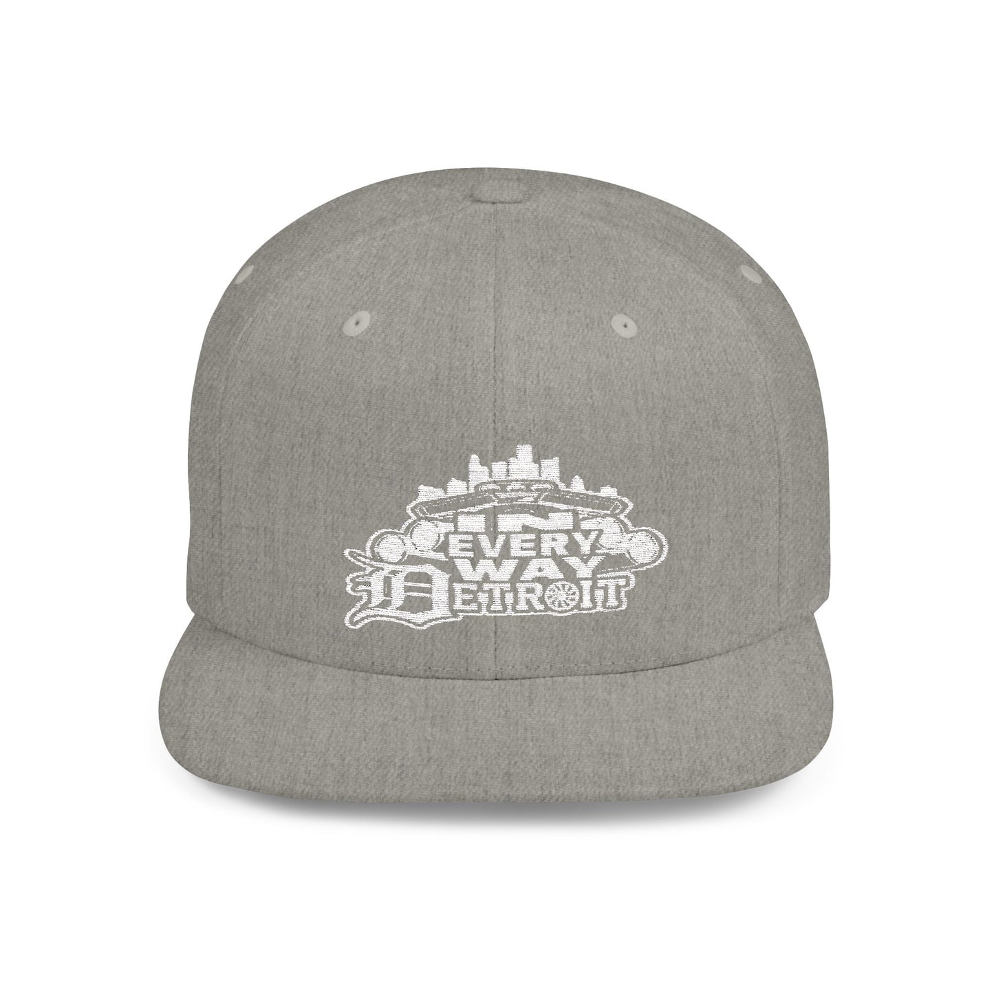 In every way detroit detroit Flat Bill Snapback