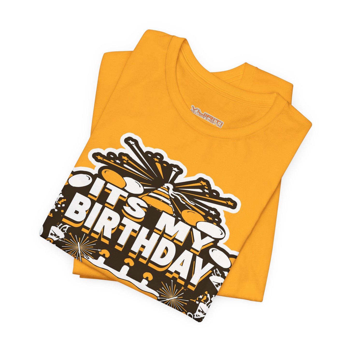 IT'S MY BIRTHDAY SHIRT MULTICOLOR