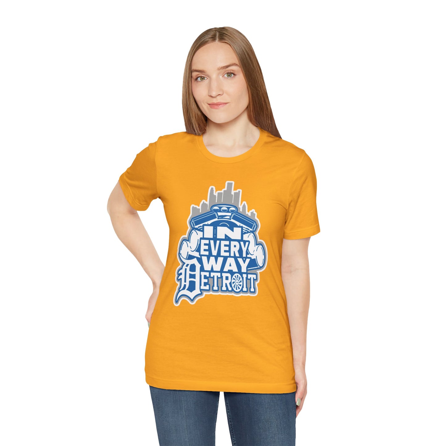 In every way detroit Lions Color tee