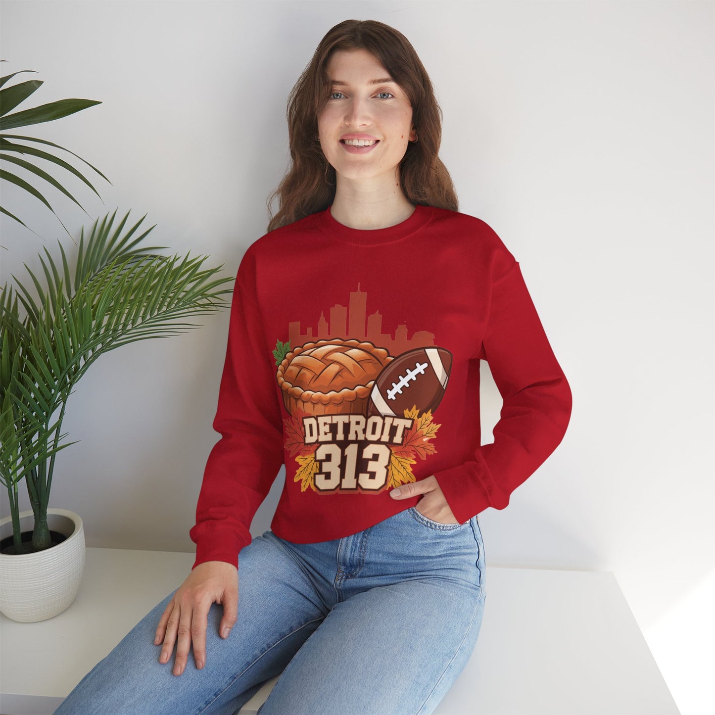 Detroit Fall Crewneck Sweatshirt