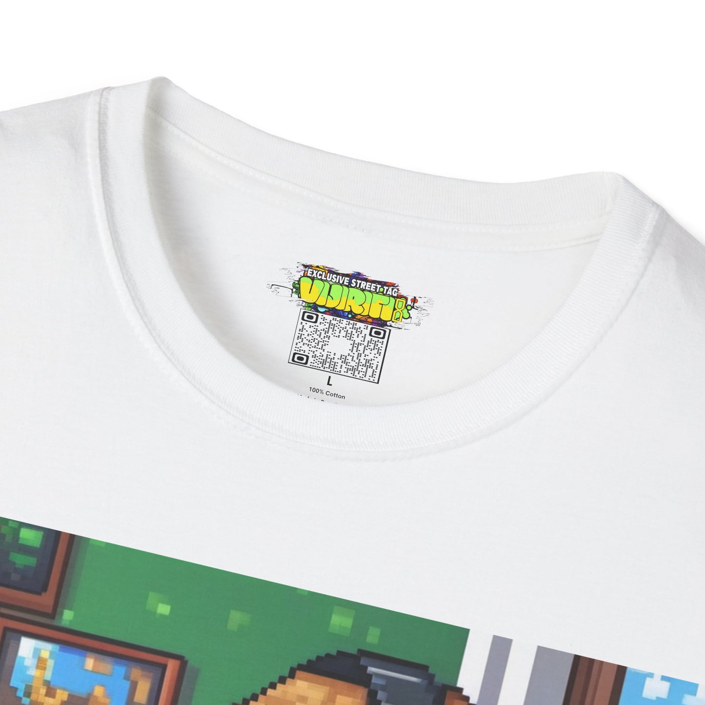 Pixel Art Girl Gamer Here T-Shirt | Vintage Video Game Shirt, Unisex Graphic Tee, Retro Gaming Apparel, Perfect for Gamers & Gift Ideas