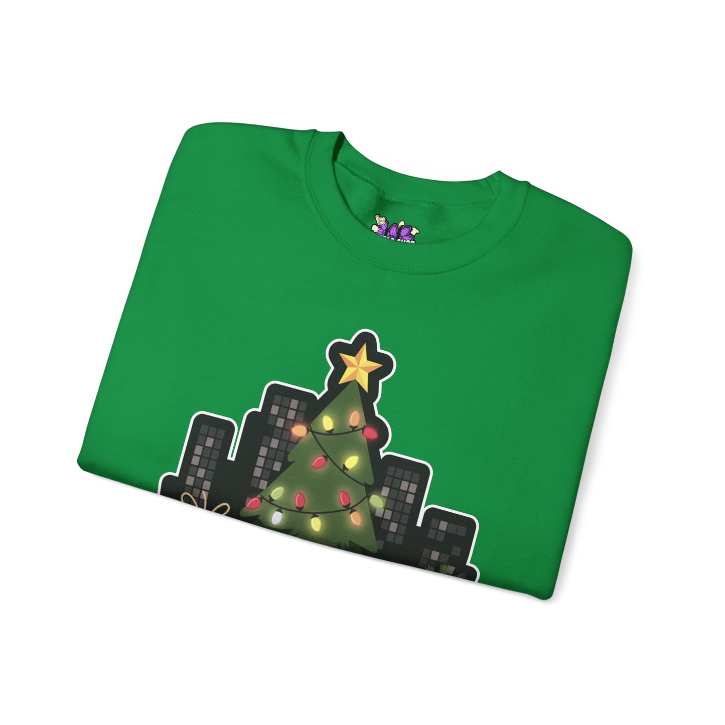 Detroit Christmas Crewneck Sweatshirt