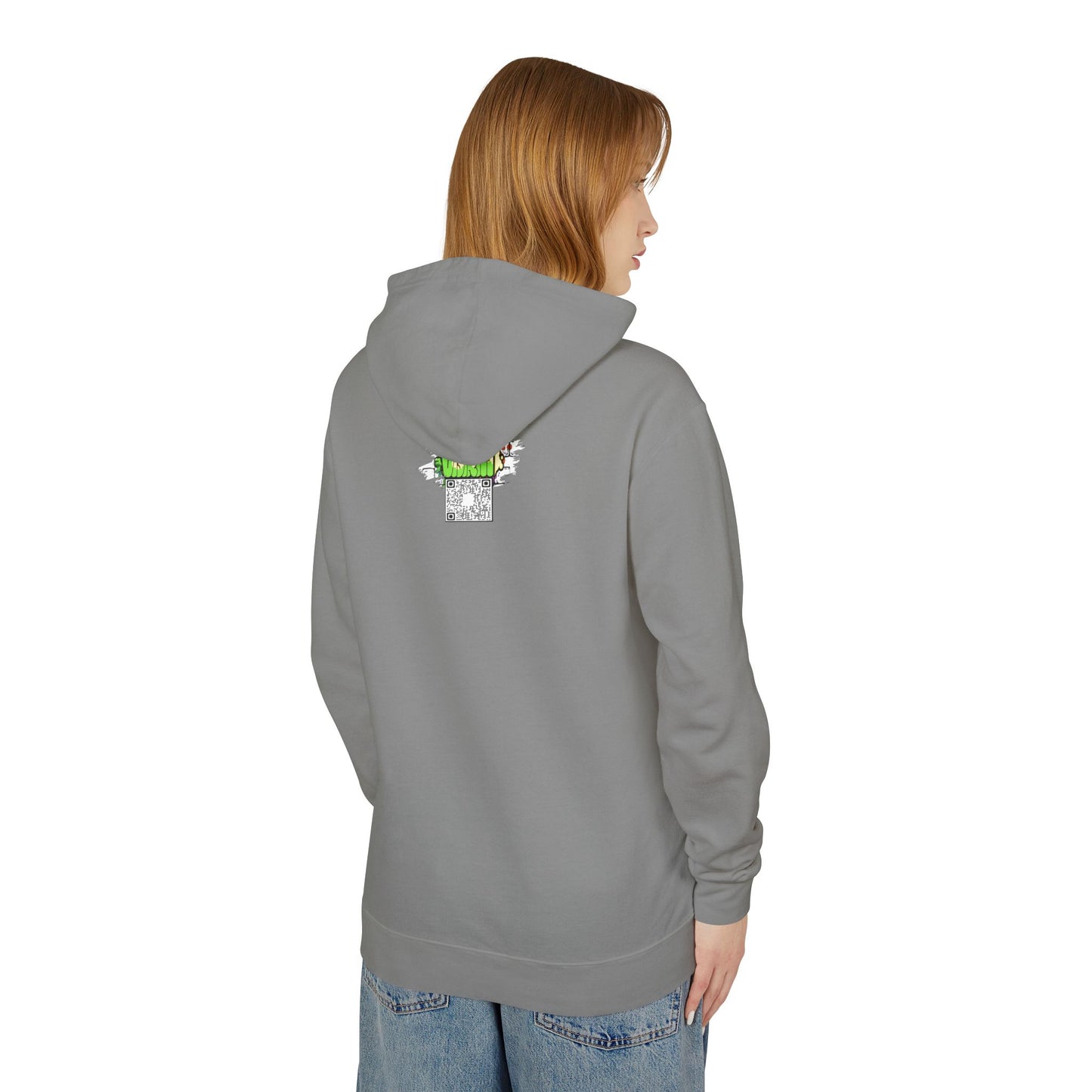 "Break Bread Unisex Lightweight Hoodie - Cozy Gift for Friends, Foodie Apparel, Casual Wear, Gathering Looks, Unique Sweatshirt