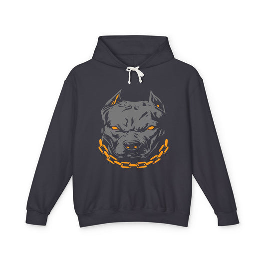 " Pitbull Hoodie, Lightweight Animal Sweatshirt, Perfect for Dog Lovers, Outdoor Wear, Casual Style, Gift for Pet Owners