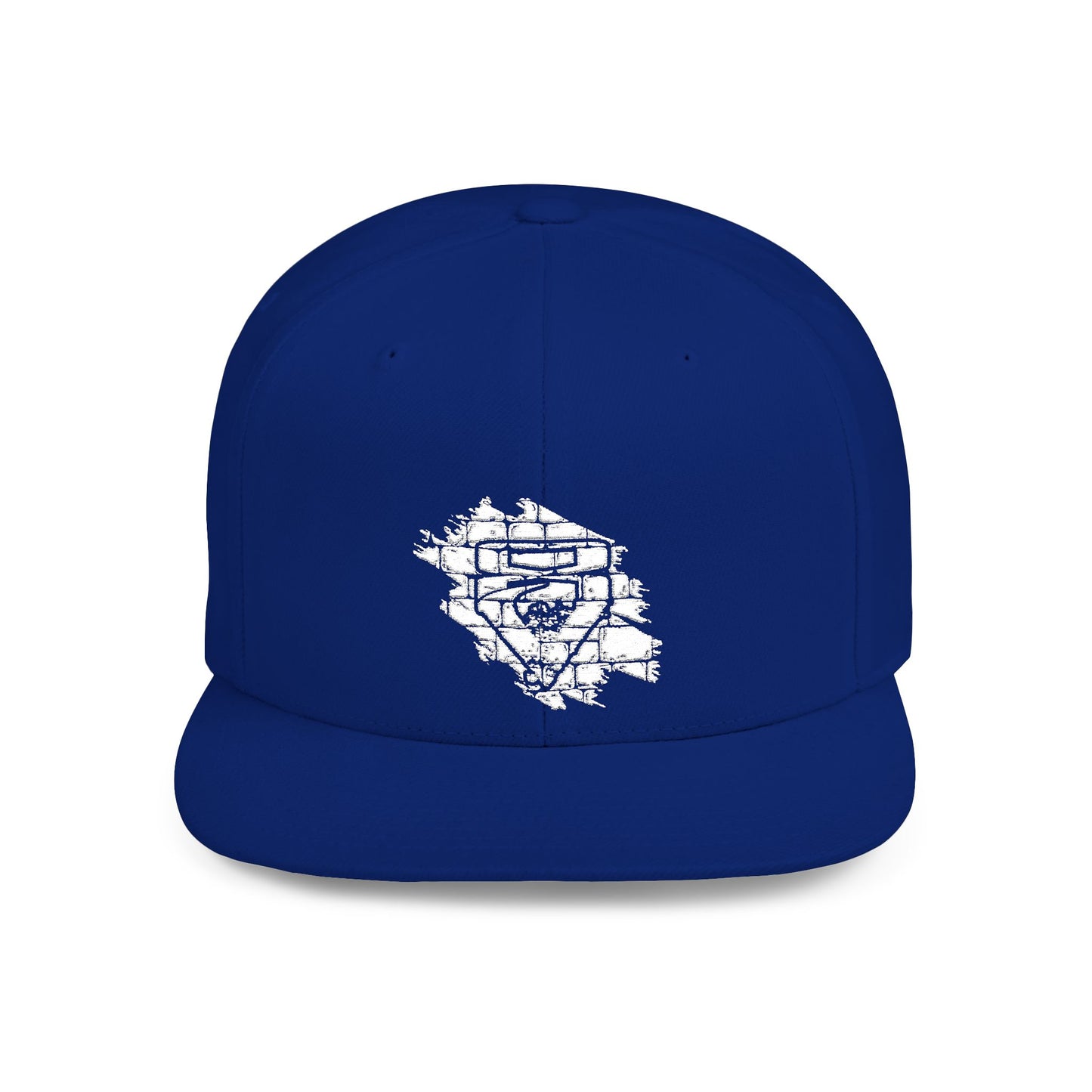 V Flat Bill Snapback Cap