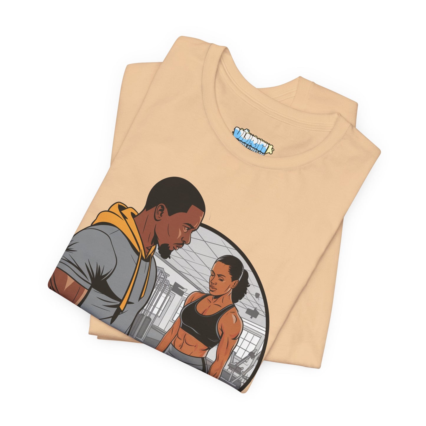 Gym Vibes Men's Jersey Tee - 'I’m a Man That Like the Girls That Be in the Gym'