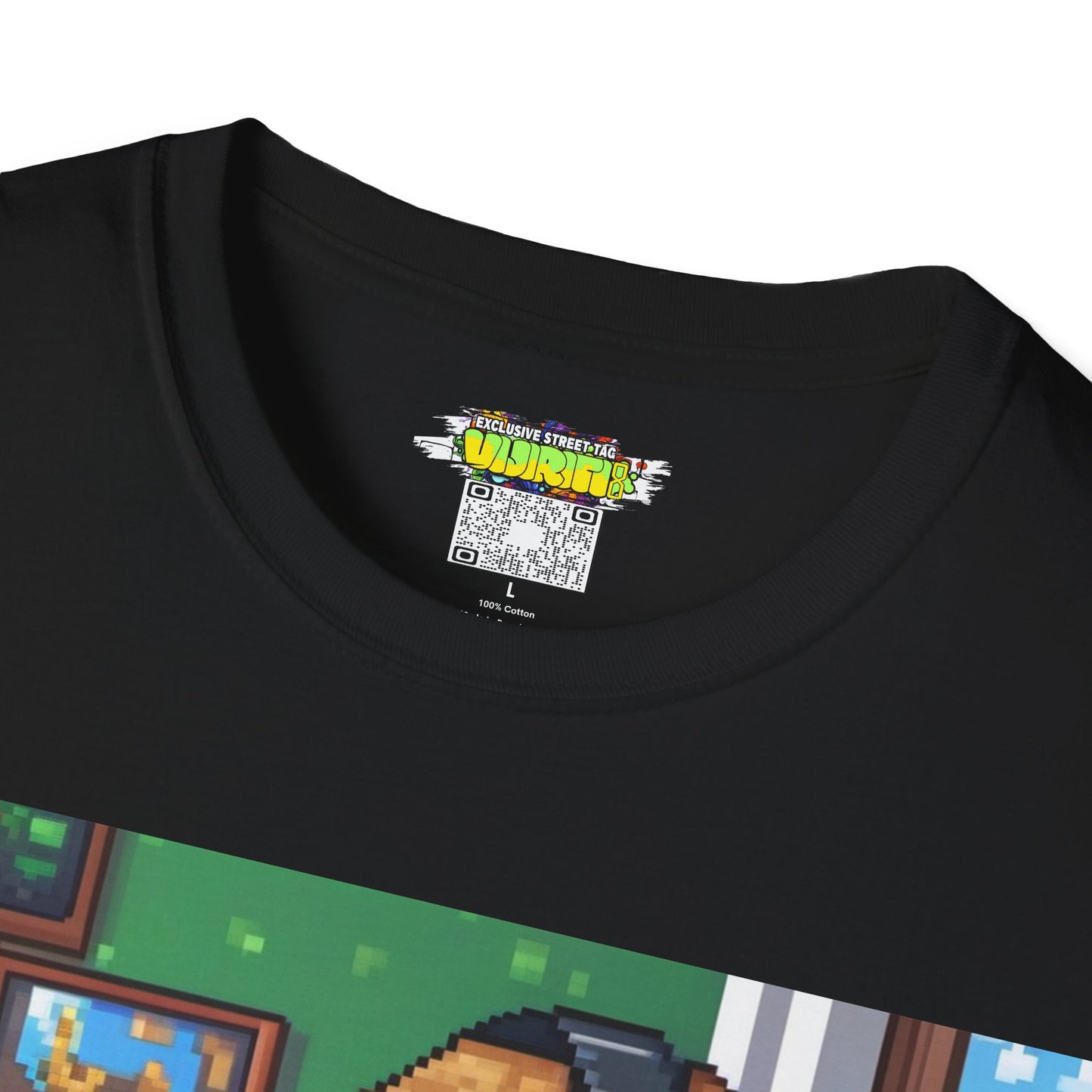 Pixel Art Girl Gamer Here T-Shirt | Vintage Video Game Shirt, Unisex Graphic Tee, Retro Gaming Apparel, Perfect for Gamers & Gift Ideas