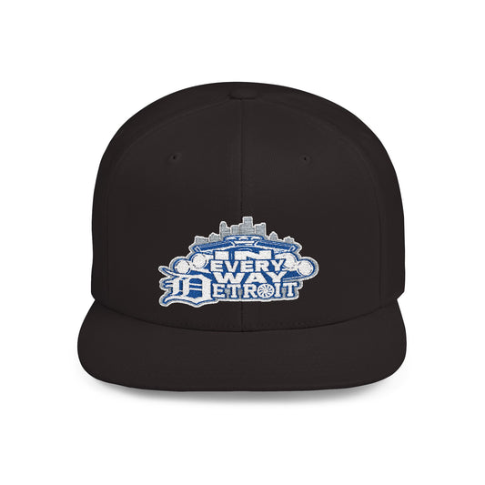 IN EVERY WAY DETROIT Flat Bill Snapback