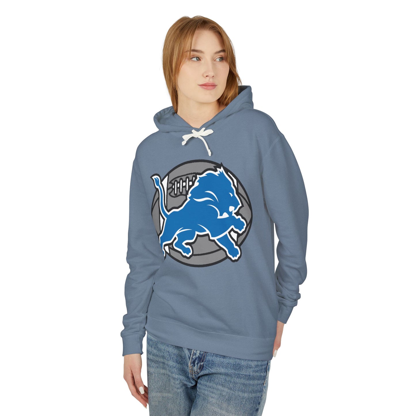 Det lions Unisex Lightweight Hooded Sweatshirt - Football Fan Gear for Game Day, CozySportswear, Gift for Him/Her, Team Spirit Apparel, Ideal [...]
