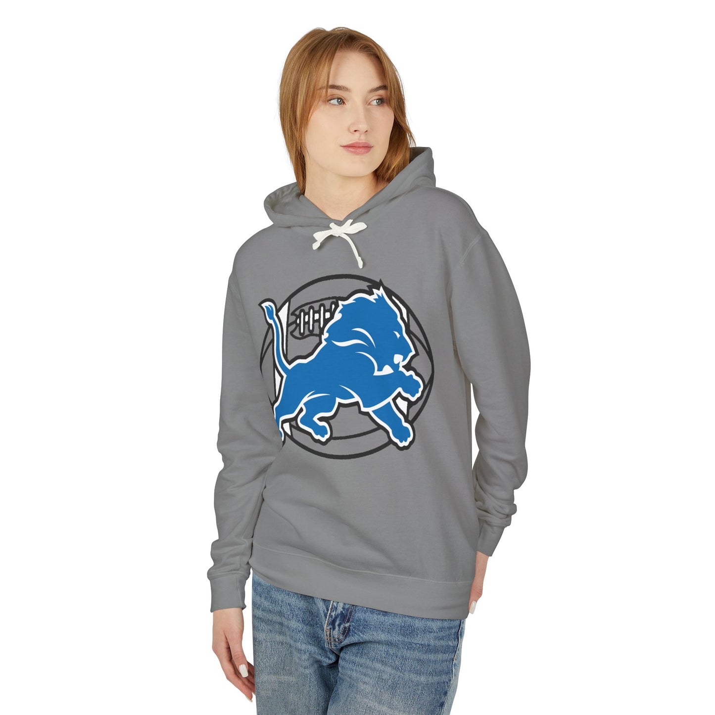 Det lions Unisex Lightweight Hooded Sweatshirt - Football Fan Gear for Game Day, CozySportswear, Gift for Him/Her, Team Spirit Apparel, Ideal [...]