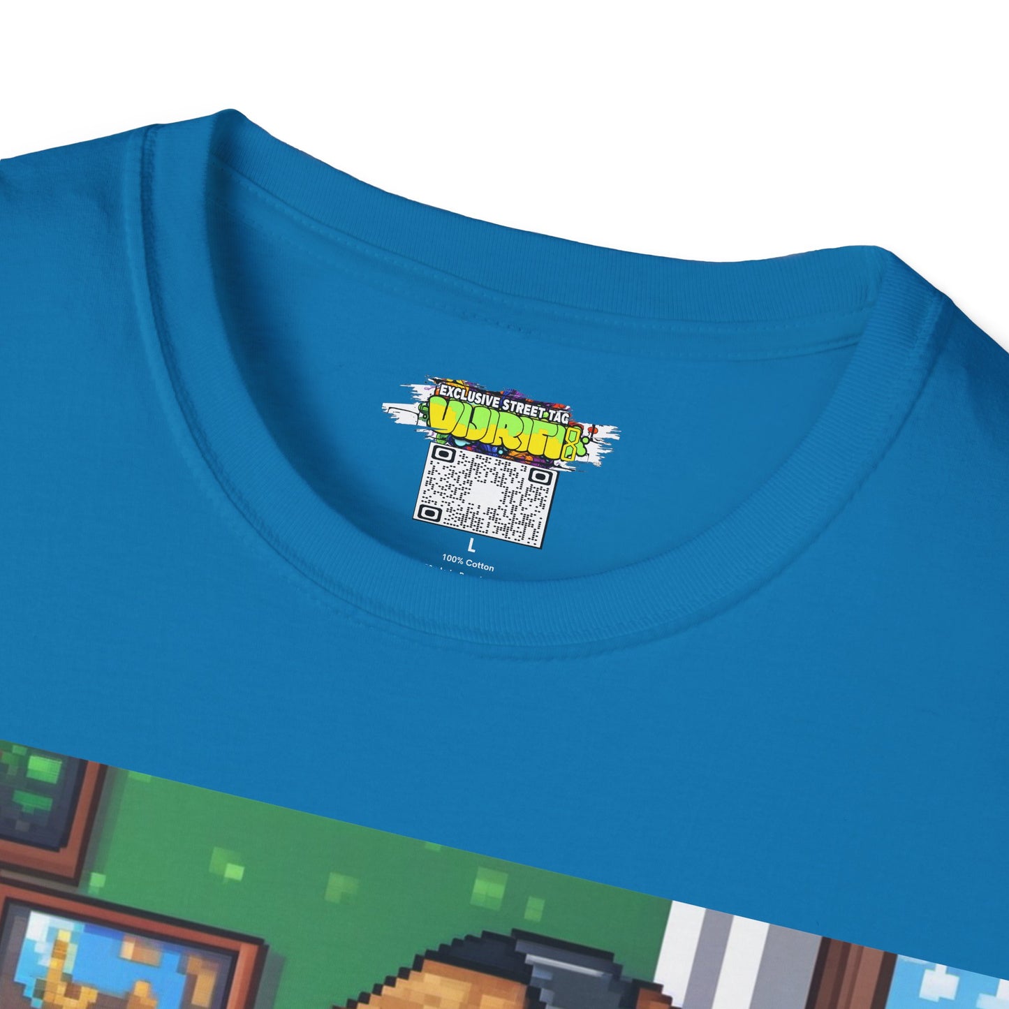 Pixel Art Girl Gamer Here T-Shirt | Vintage Video Game Shirt, Unisex Graphic Tee, Retro Gaming Apparel, Perfect for Gamers & Gift Ideas