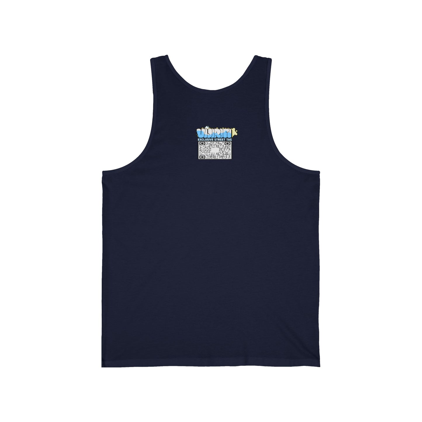 Cool Dripp Shark Graphic Unisex Jersey Tank - Perfect for Beach Days & Summer Fun