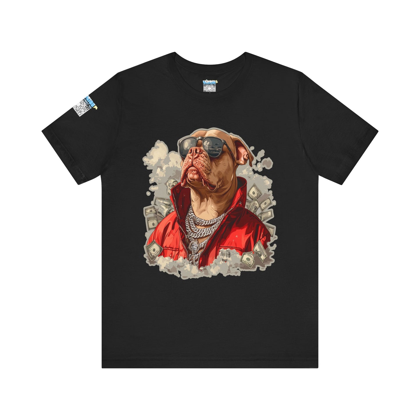 Cool Dog Swagger Tee - Stylish Pet Lover Shirt, Hip Hop Animal Art, Unisex Graphic T-Shirt, Gift for Dog Lovers, Trendy Everyday Wear