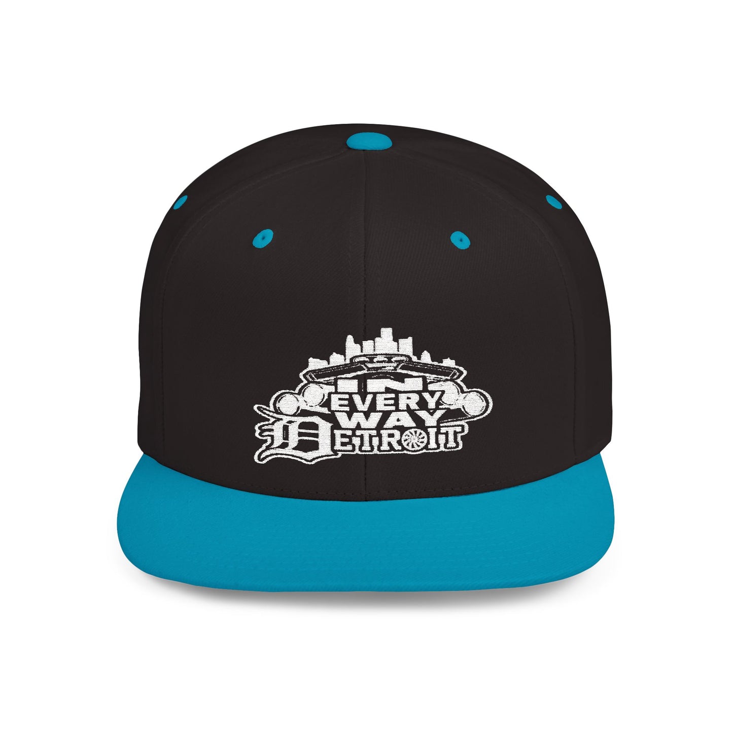 In every way detroit detroit Flat Bill Snapback