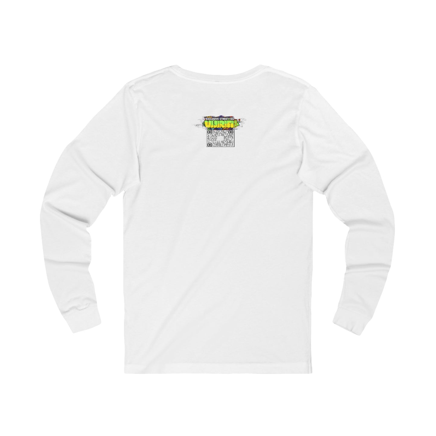 Vijiriti 8 Long Sleeve Tee for Creative Souls, Unisex Art Shirt, Trendy Jersey Top, Gift for Creatives, Statement Tee