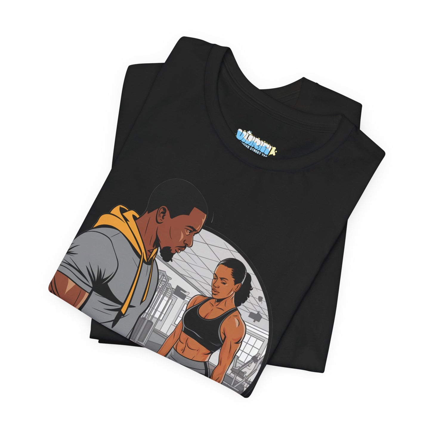 Gym Vibes Men's Jersey Tee - 'I’m a Man That Like the Girls That Be in the Gym'