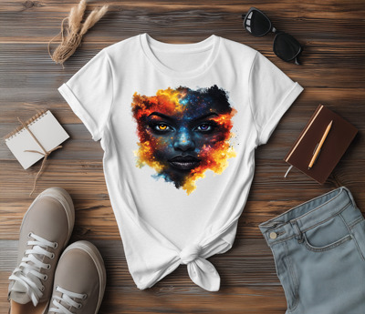 Cosmic Soul Baby Girl Adult Art T-Shirt - Unisex Jersey Short Sleeve Tee, Street Art Tee, Graphic Tee for Astronomers, Gift for Space Lovers, Unique [...]