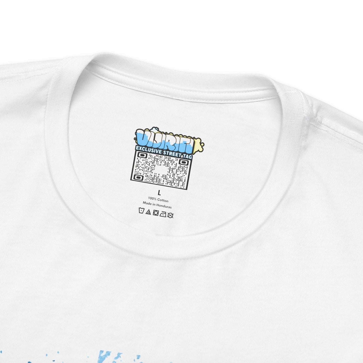Ocean Dripp Blue Shark Graphic Unisex Tee - Fun Beachwear for Summer Adventures