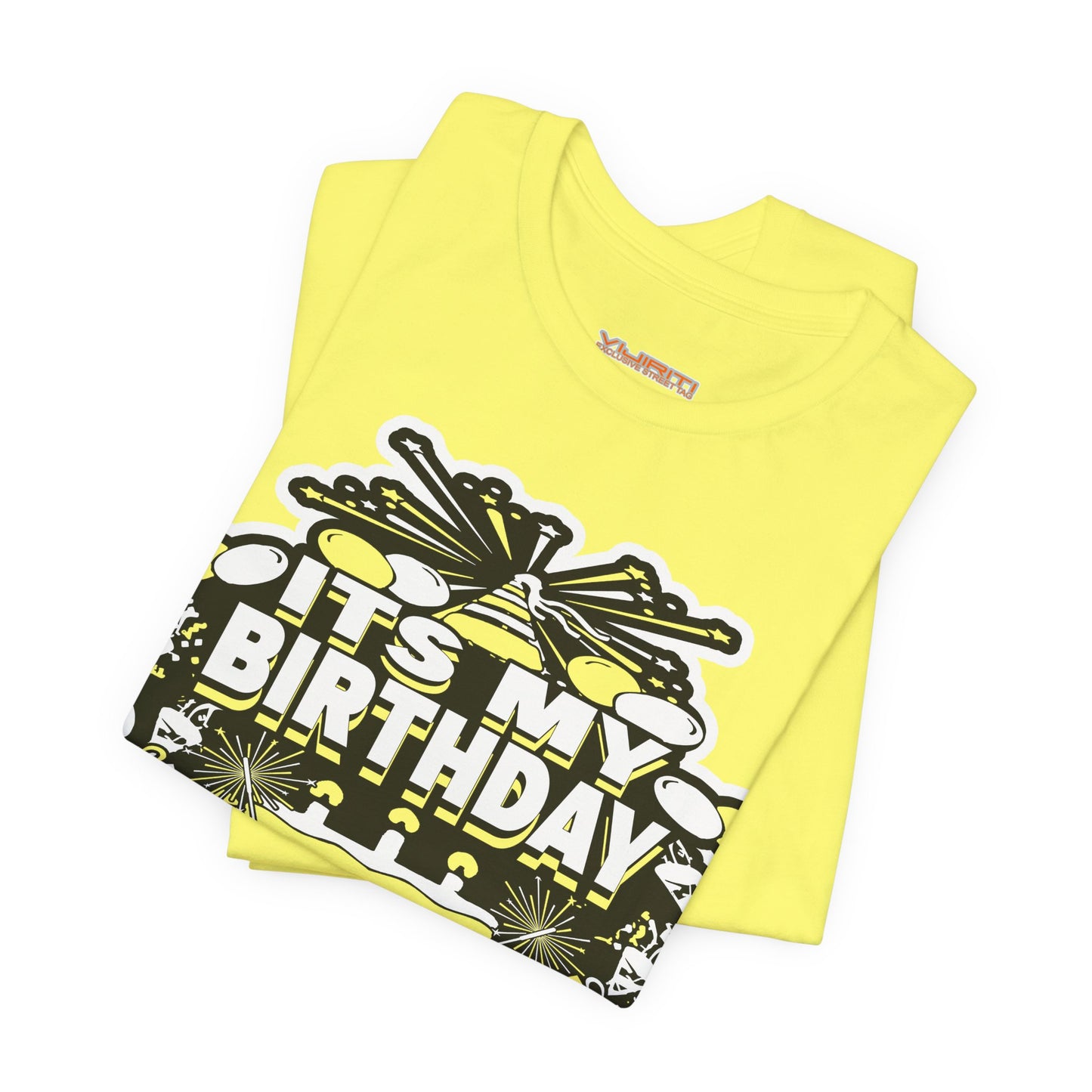 IT'S MY BIRTHDAY SHIRT MULTICOLOR