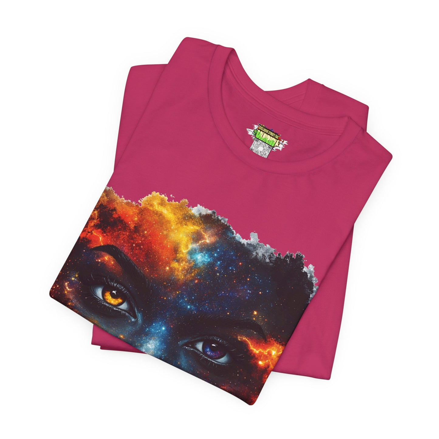 Cosmic Soul Baby Girl Adult Art T-Shirt - Unisex Jersey Short Sleeve Tee, Street Art Tee, Graphic Tee for Astronomers, Gift for Space Lovers, Unique [...]