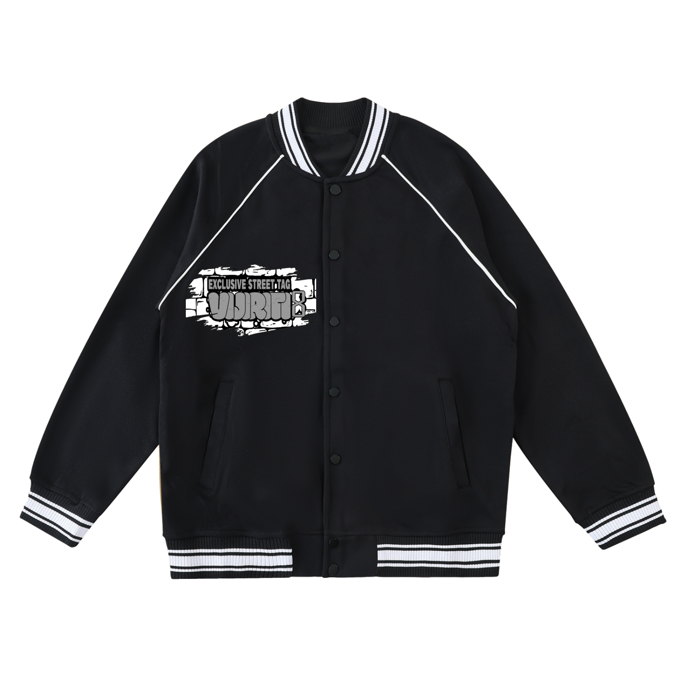 Vijiriti 8 Trim Raglan Varsity Jacket