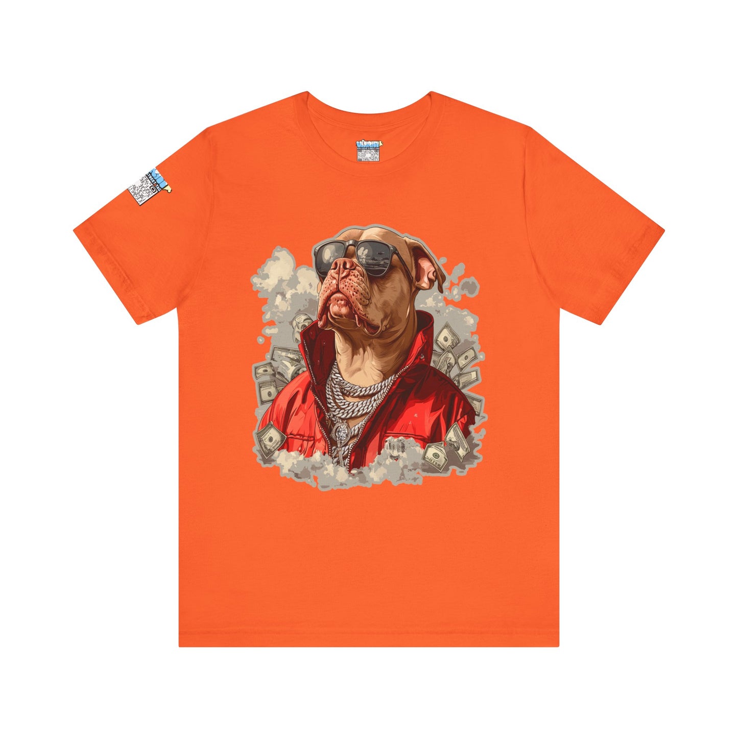 Cool Dog Swagger Tee - Stylish Pet Lover Shirt, Hip Hop Animal Art, Unisex Graphic T-Shirt, Gift for Dog Lovers, Trendy Everyday Wear