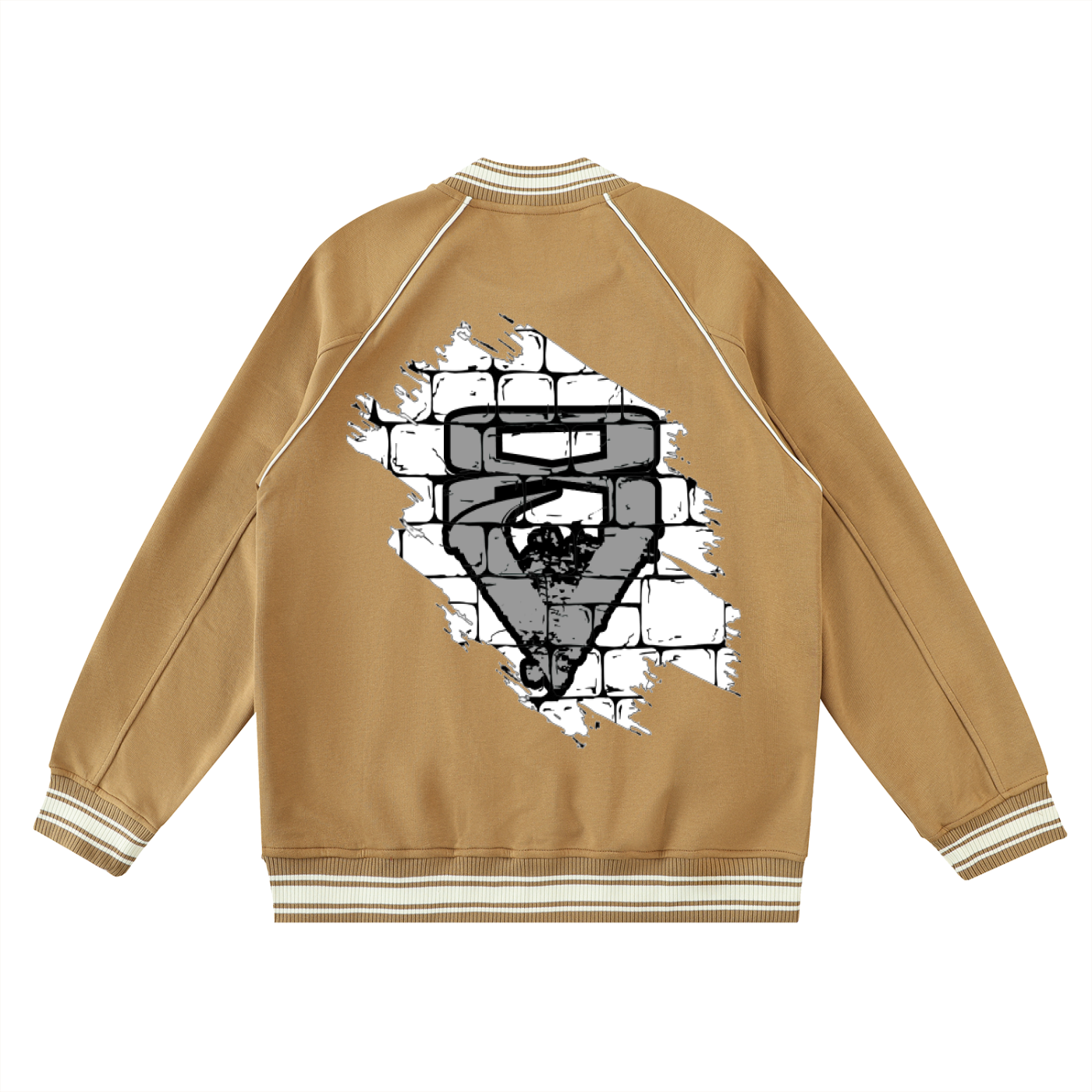 Vijiriti 8 Trim Raglan Varsity Jacket