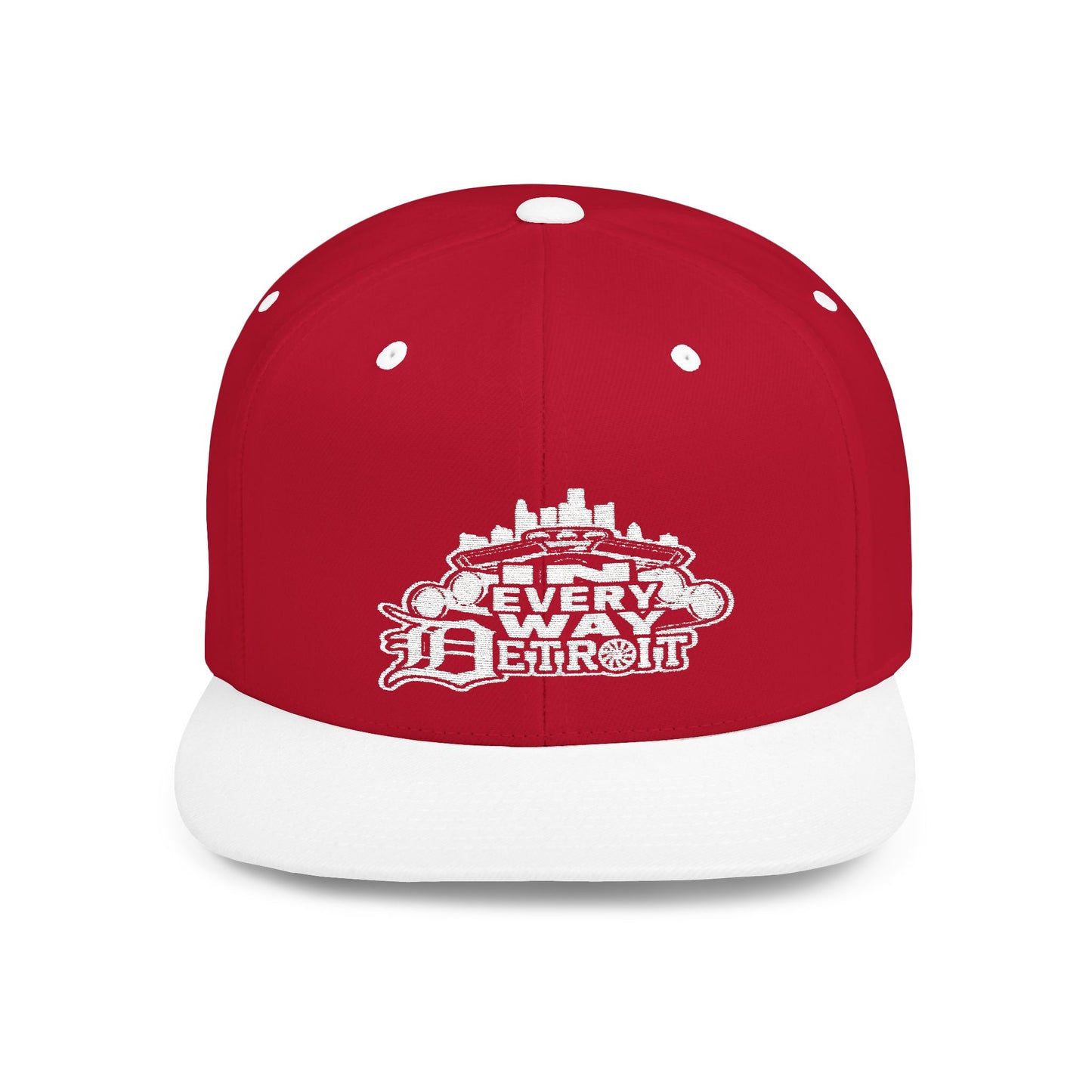 In every way detroit detroit Flat Bill Snapback