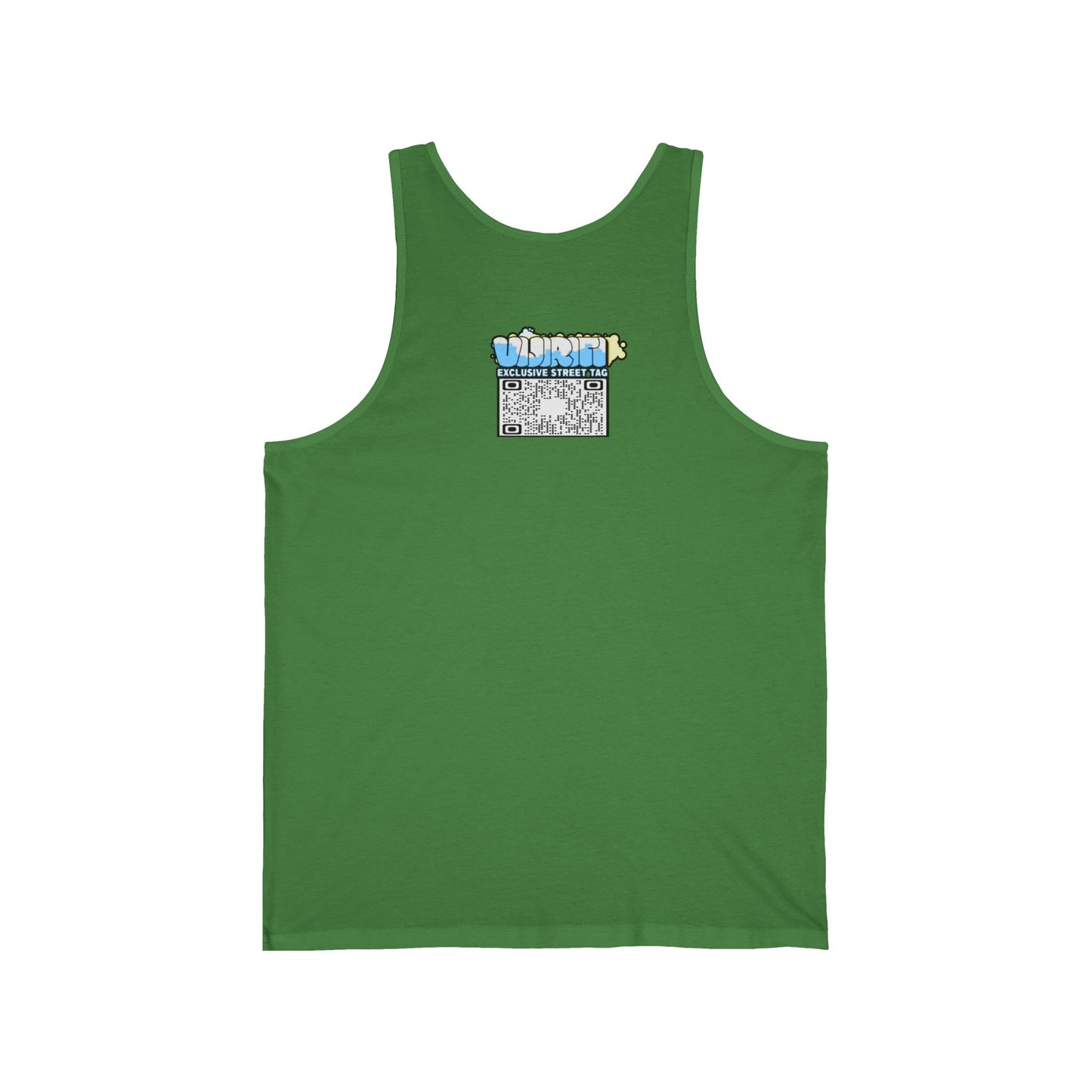 Unisex Jersey Tank Top - Urban Vibe Graphic Tee for Summer, Casual Outings & Festivals