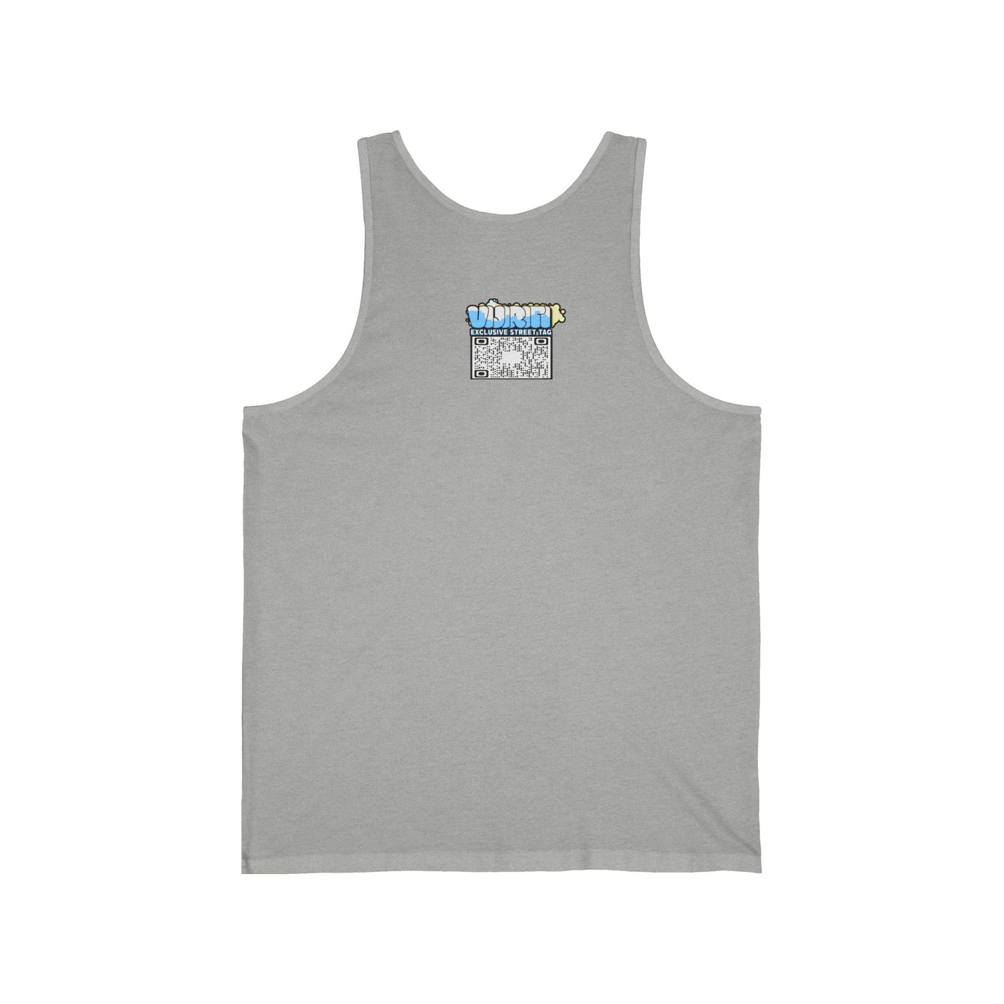 Cool Dripp Shark Graphic Unisex Jersey Tank - Perfect for Beach Days & Summer Fun