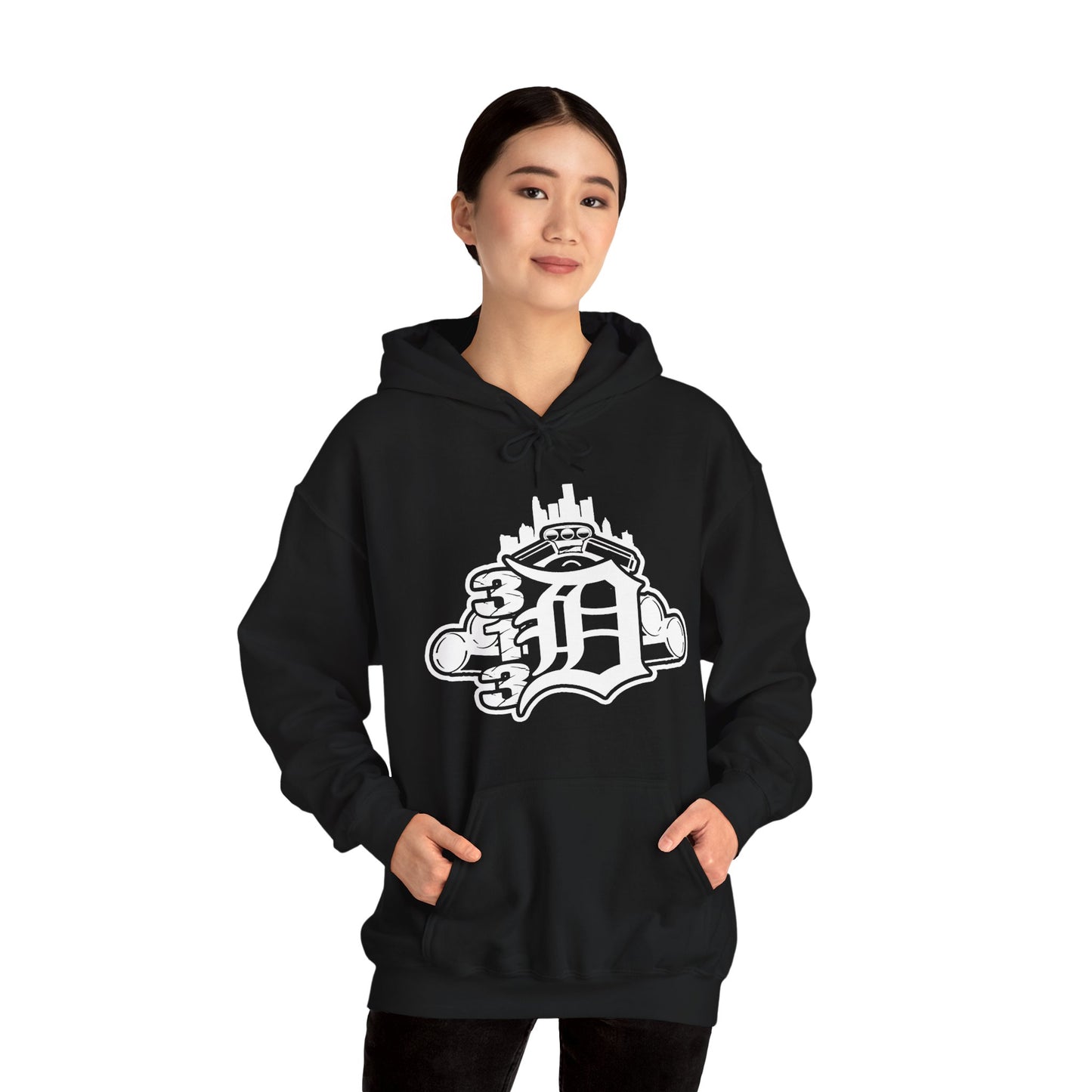 Big motor pipes 313 Det  Hoodie