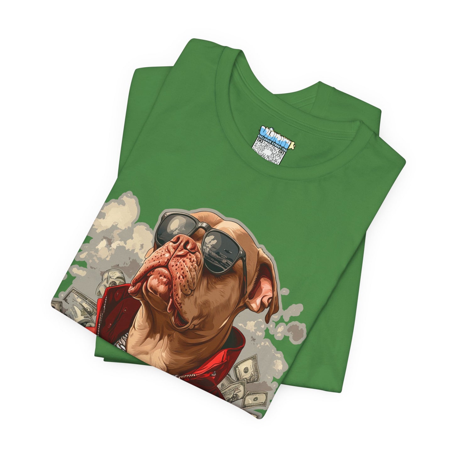 Cool Dog Swagger Tee - Stylish Pet Lover Shirt, Hip Hop Animal Art, Unisex Graphic T-Shirt, Gift for Dog Lovers, Trendy Everyday Wear