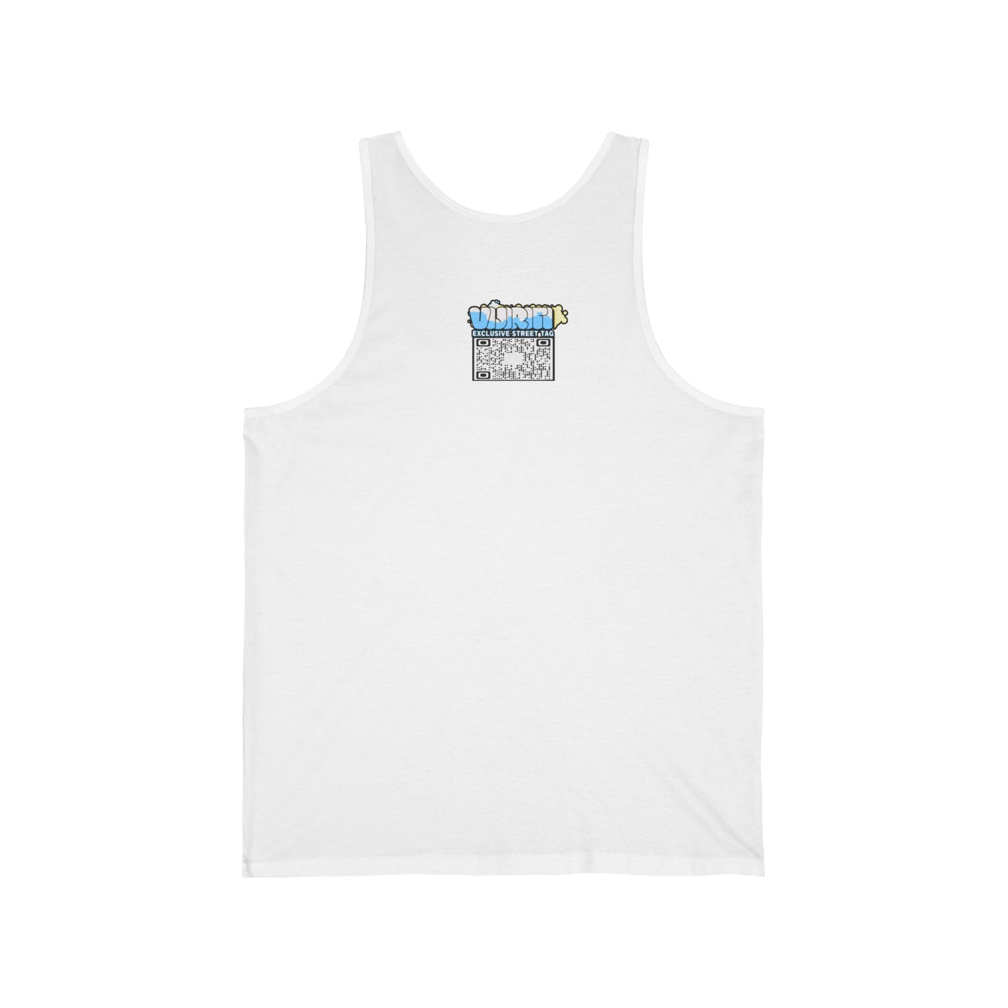 Cool Dripp Shark Graphic Unisex Jersey Tank - Perfect for Beach Days & Summer Fun