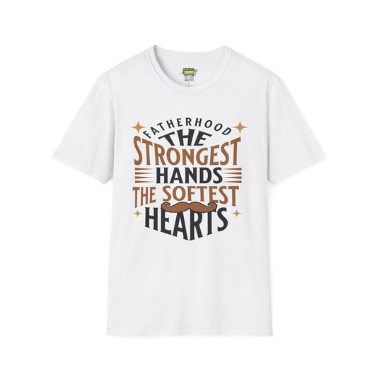 Fatherhood T-Shirt, Softstyle Tee for Dads, Gifts for Father's Day, Casual Wear, Unique Men’s Apparel, Family Celebration Top