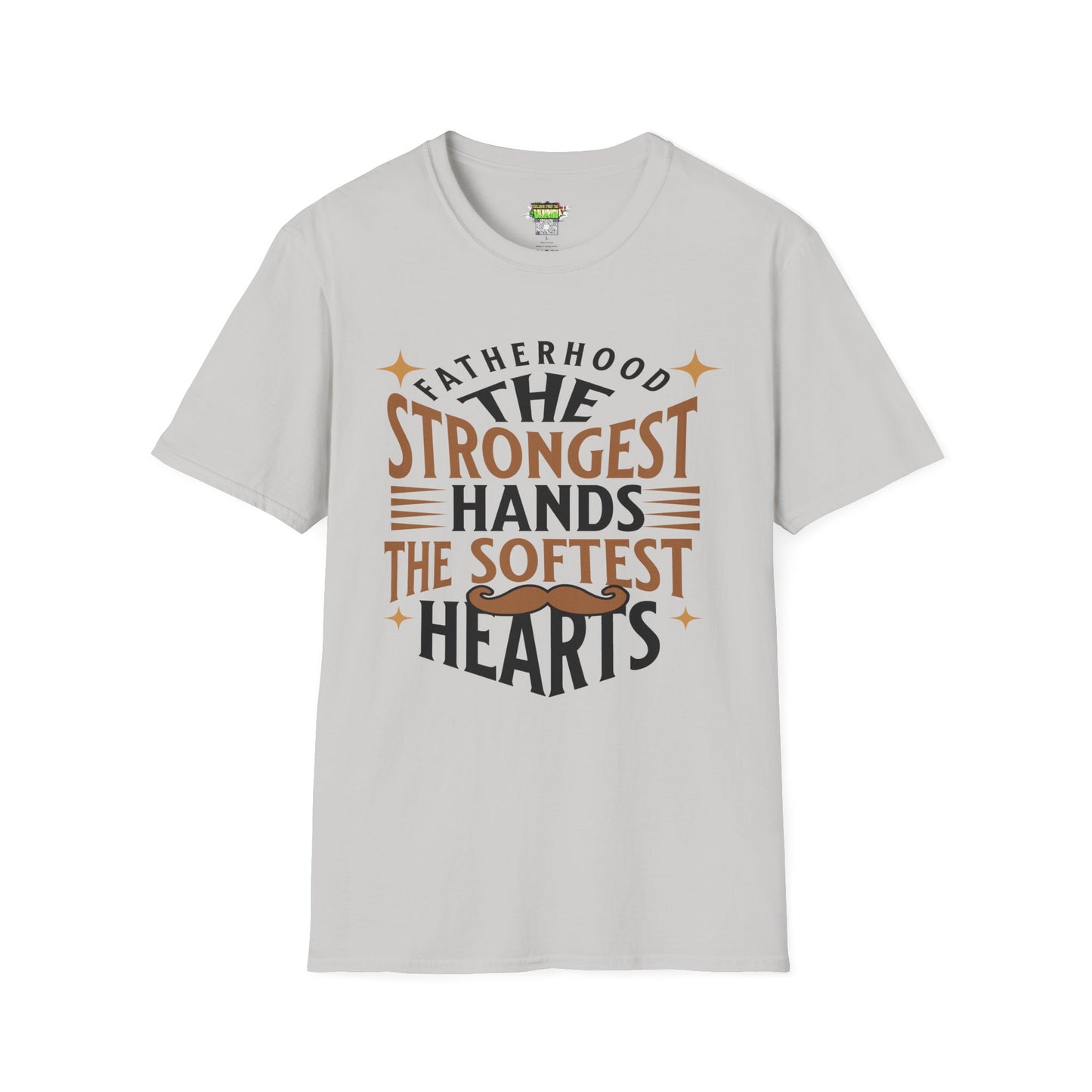 Fatherhood T-Shirt, Softstyle Tee for Dads, Gifts for Father's Day, Casual Wear, Unique Men’s Apparel, Family Celebration Top