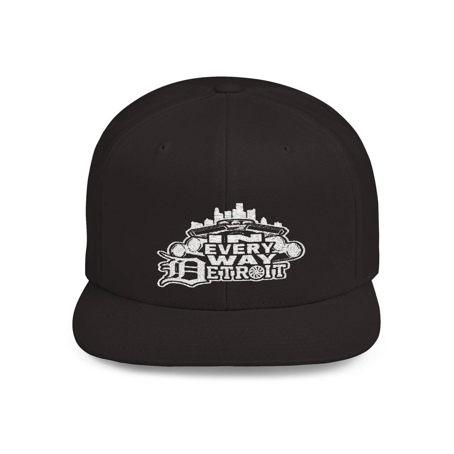 In every way detroit detroit Flat Bill Snapback