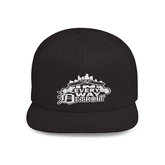 In every way detroit detroit Flat Bill Snapback