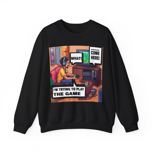 I'm trying to play the game 3 Crewneck Sweatshirt