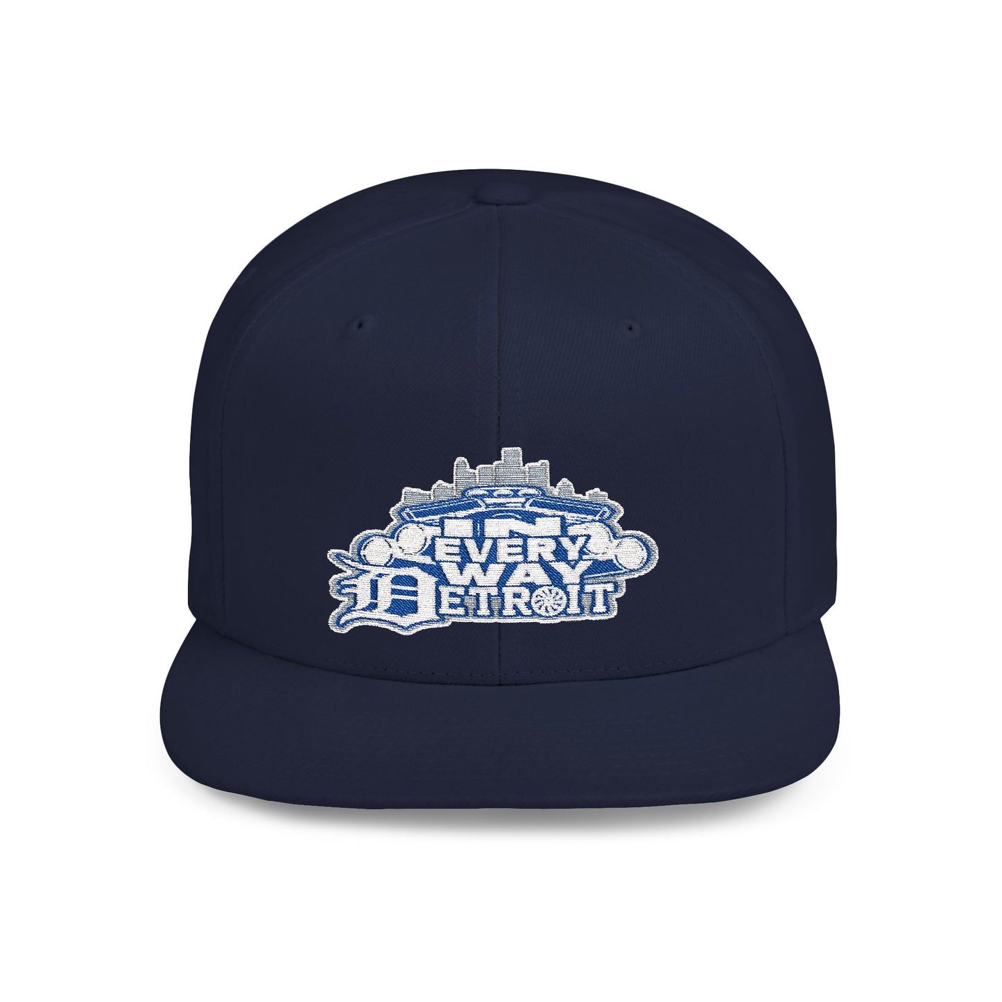 IN EVERY WAY DETROIT Flat Bill Snapback