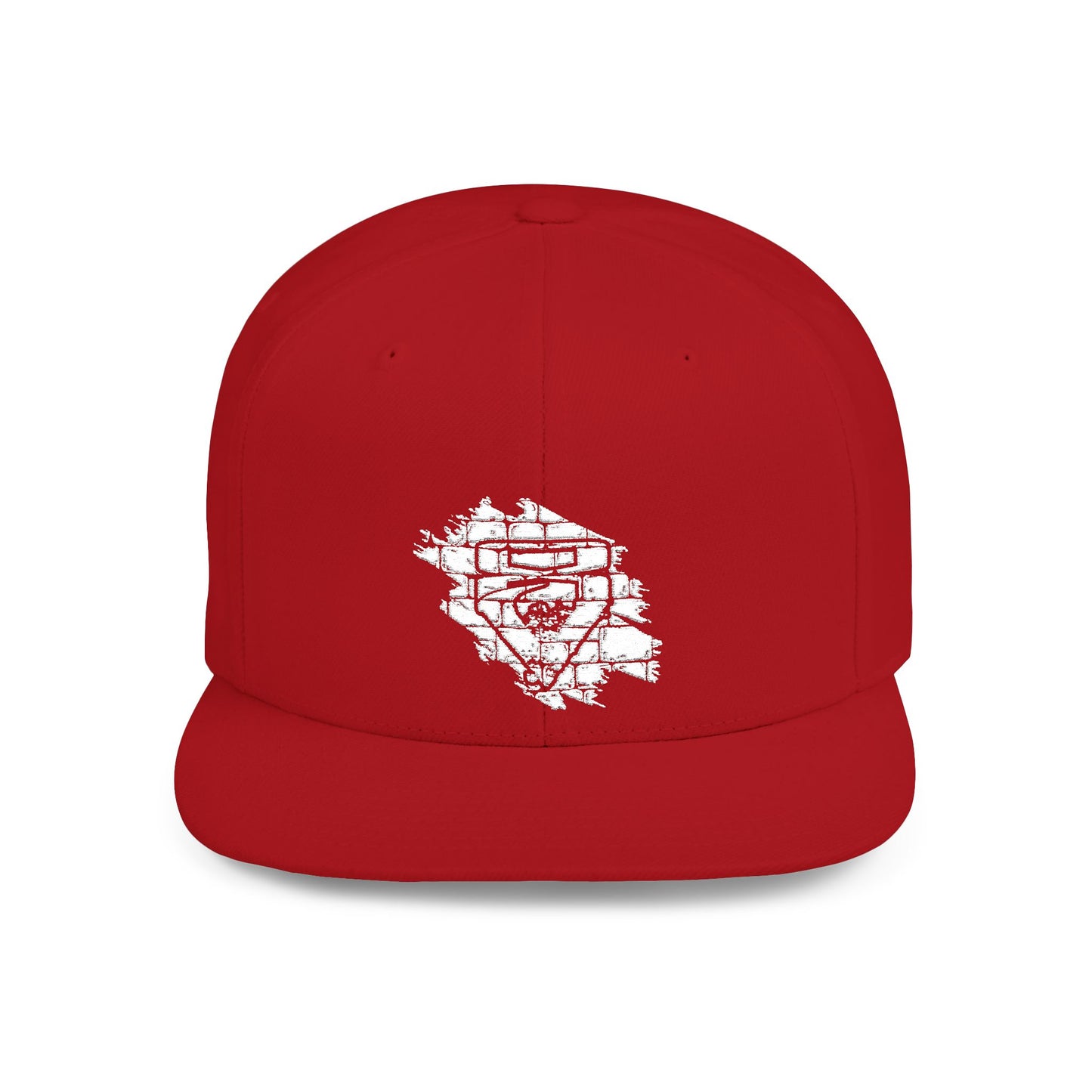 V Flat Bill Snapback Cap