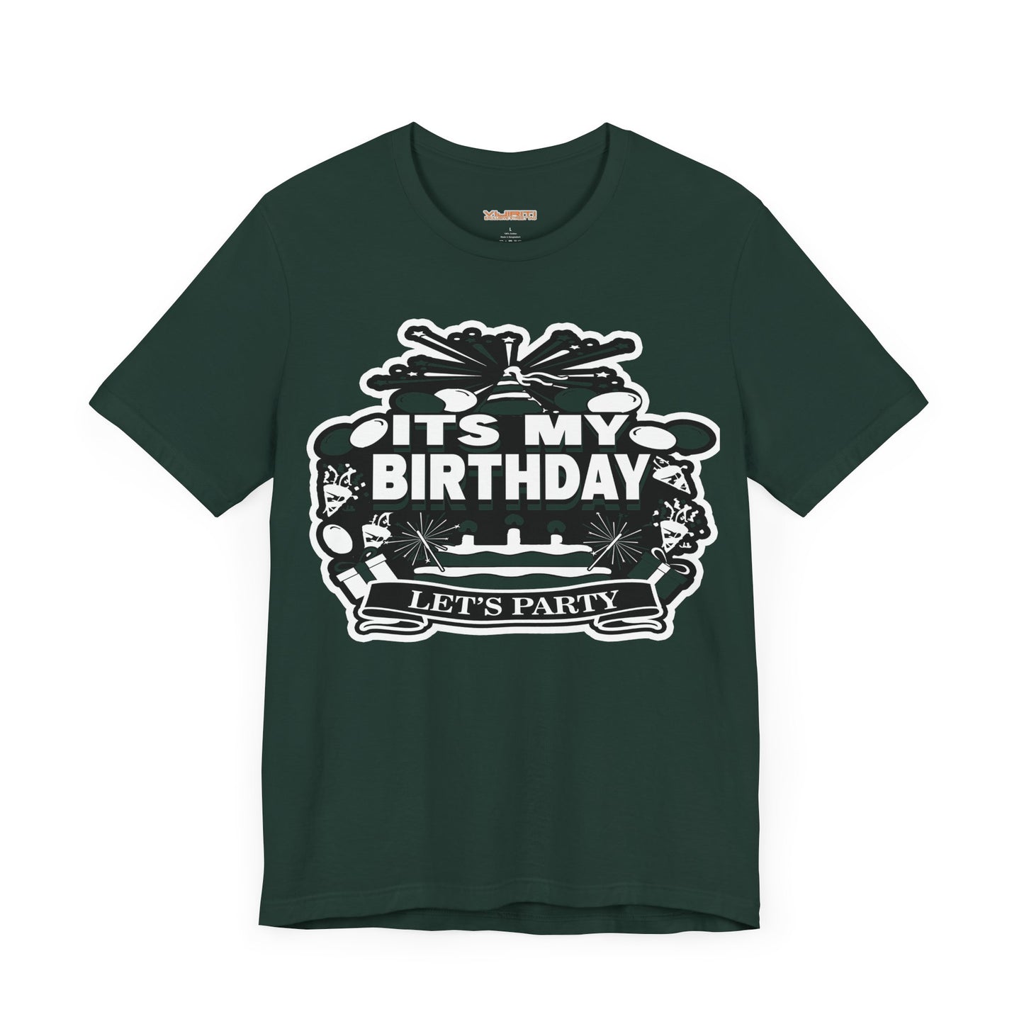IT'S MY BIRTHDAY SHIRT MULTICOLOR