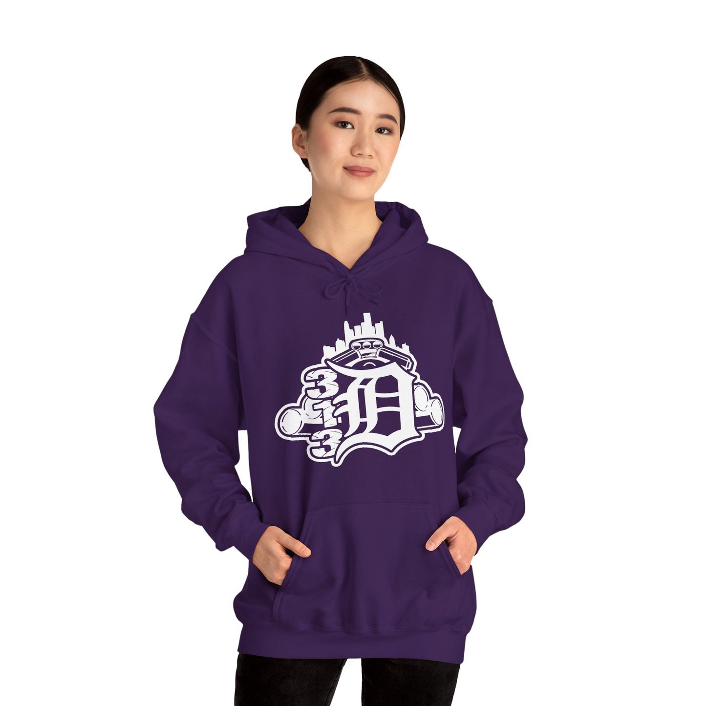 Big motor pipes 313 Det  Hoodie