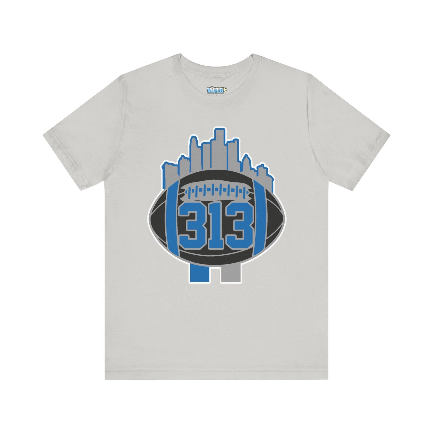 LION NEW COLORS DETROIT 313 FOOT BALL SHIRT