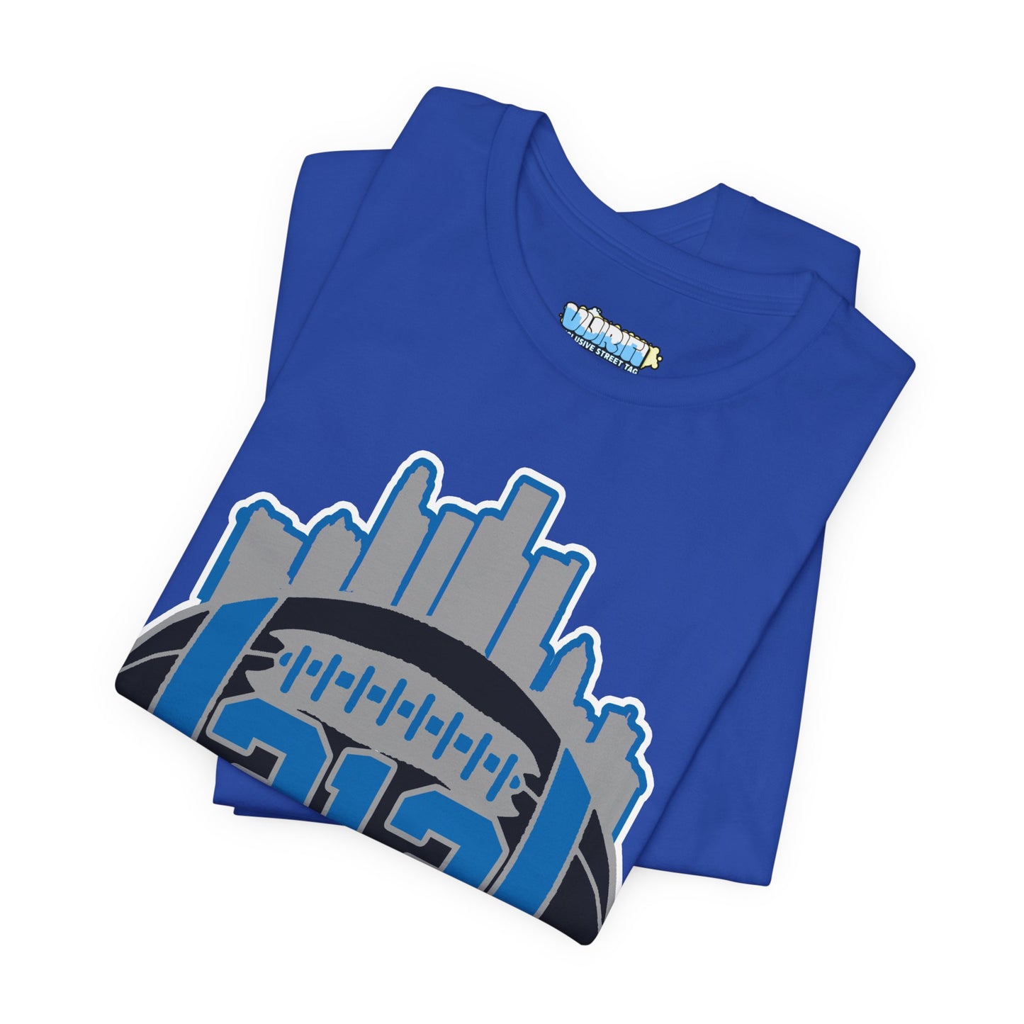 LION NEW COLORS DETROIT 313 FOOT BALL SHIRT
