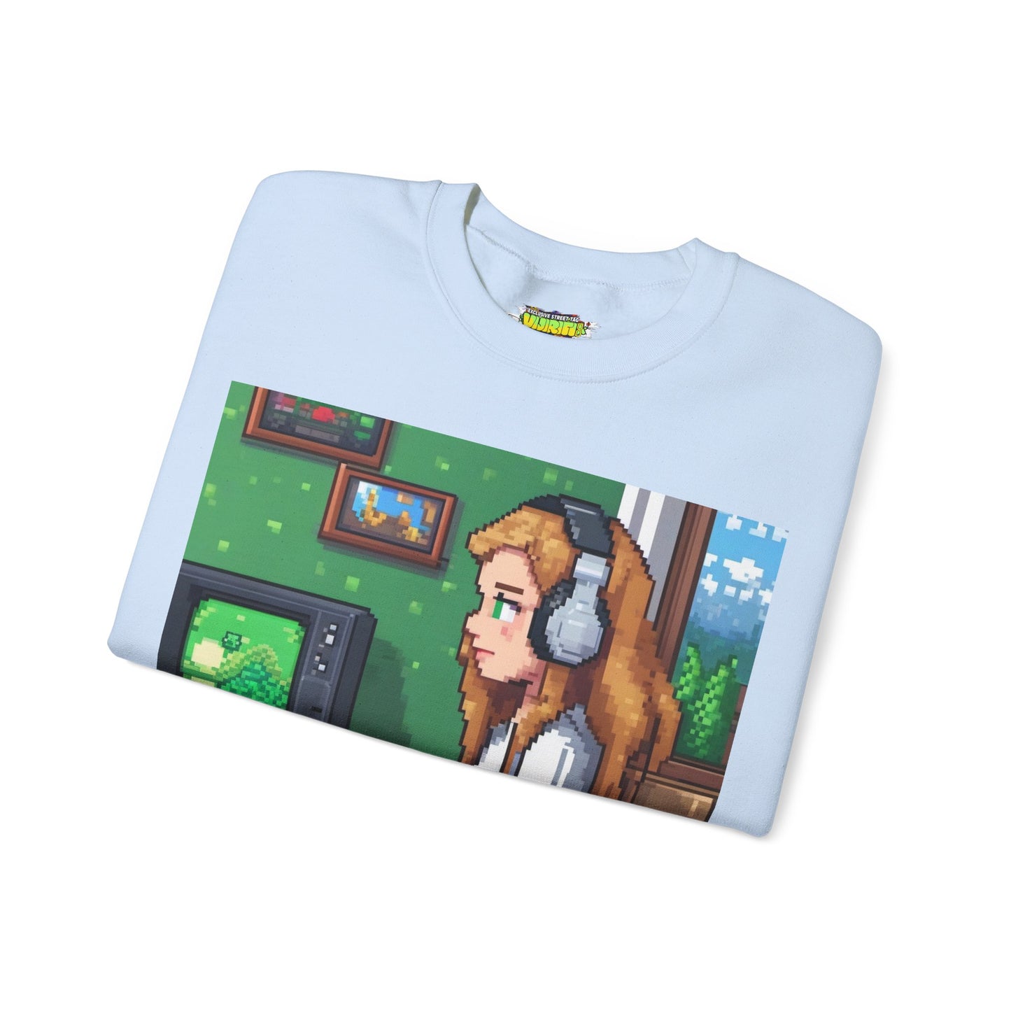 Retro Gamer Sweatshirt | Cozy Crewneck for Gaming Lovers, Video Game Gift, Casual Wear, Unisex Apparel, Perfect for Gamers