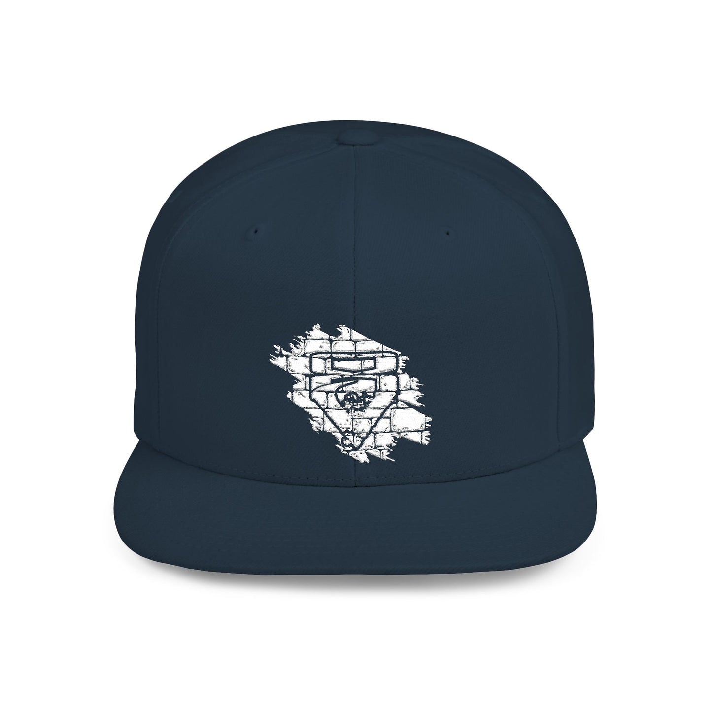 V Flat Bill Snapback Cap