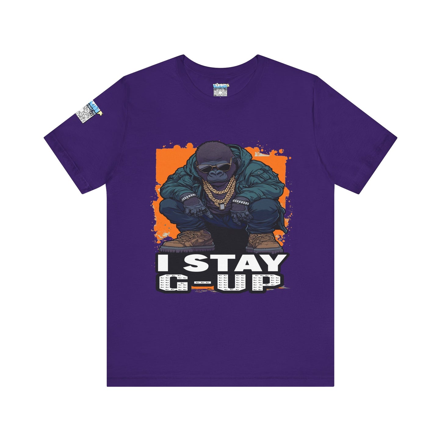 I Stay G-Up Unisex Jersey Tee, Graphic Tee, Streetwear Shirt, Urban Fashion, Casual Gift for Him/Her