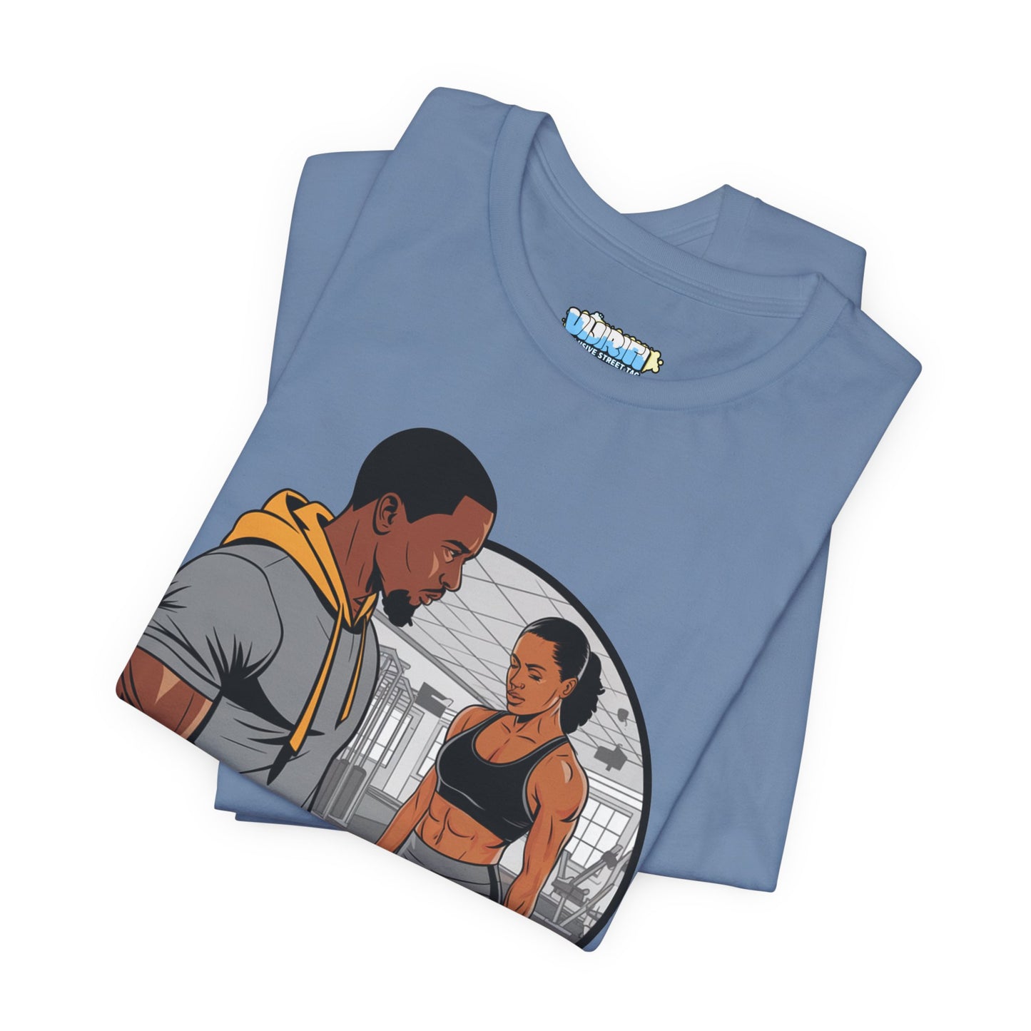 Gym Vibes Men's Jersey Tee - 'I’m a Man That Like the Girls That Be in the Gym'